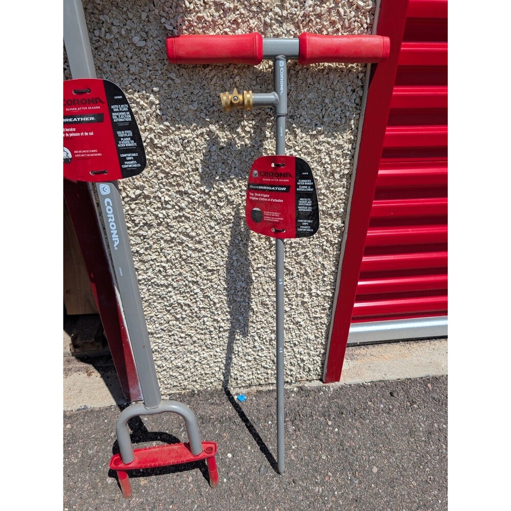 Corona Root Irrigator With Shut-Off Valve and Depth Markers - 36 in.